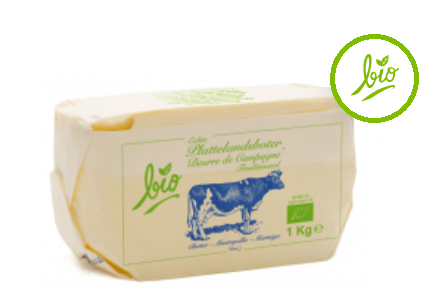 Rochefort Plattelands boter ongezouten bio 1kg